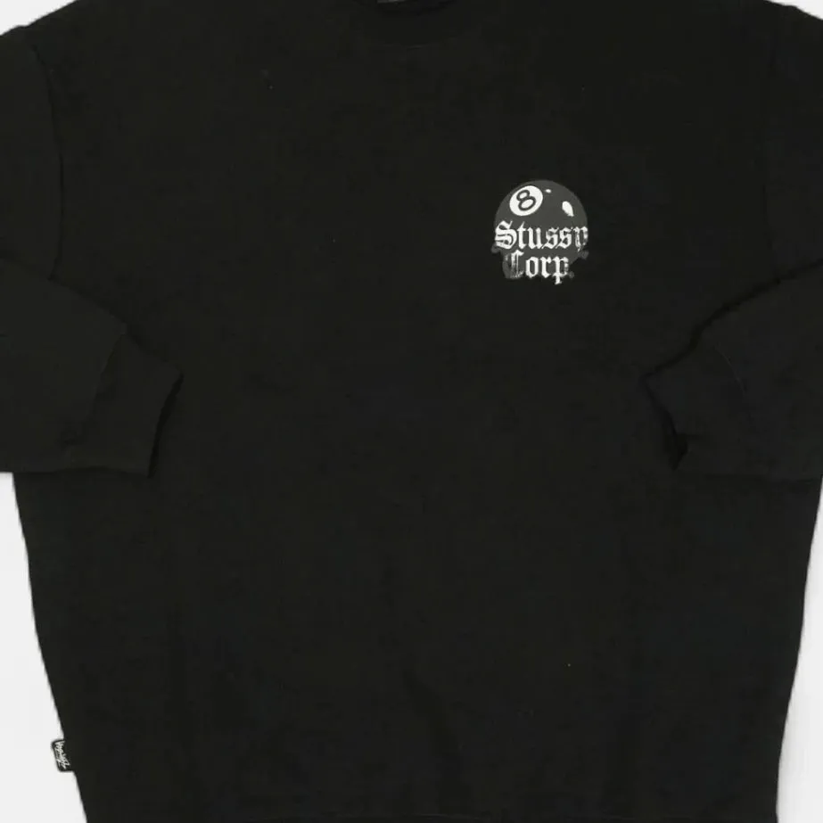 Stssy Black 8 Ball Sweatshirt