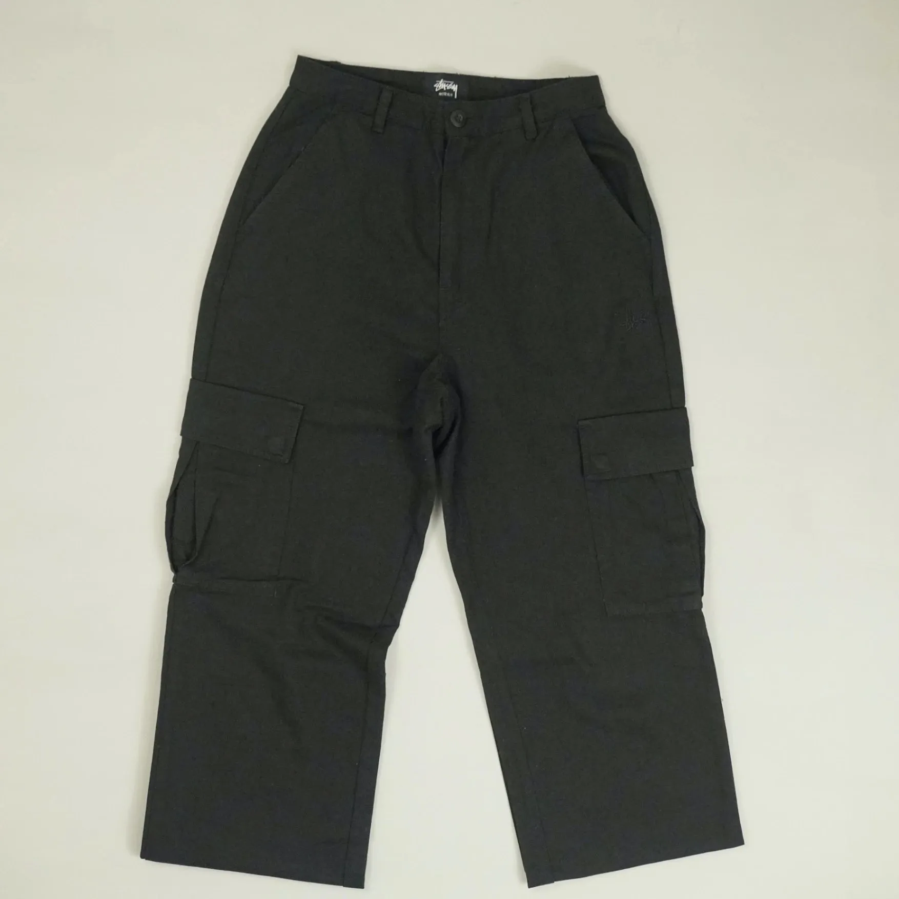 Stssy Black Cargo Pants Women's UK 6