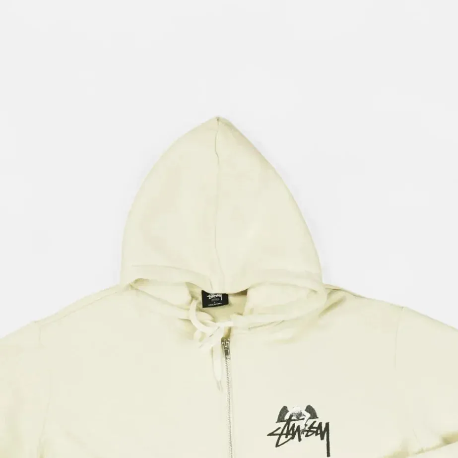 Stssy Cream Fallen Angel Zippie