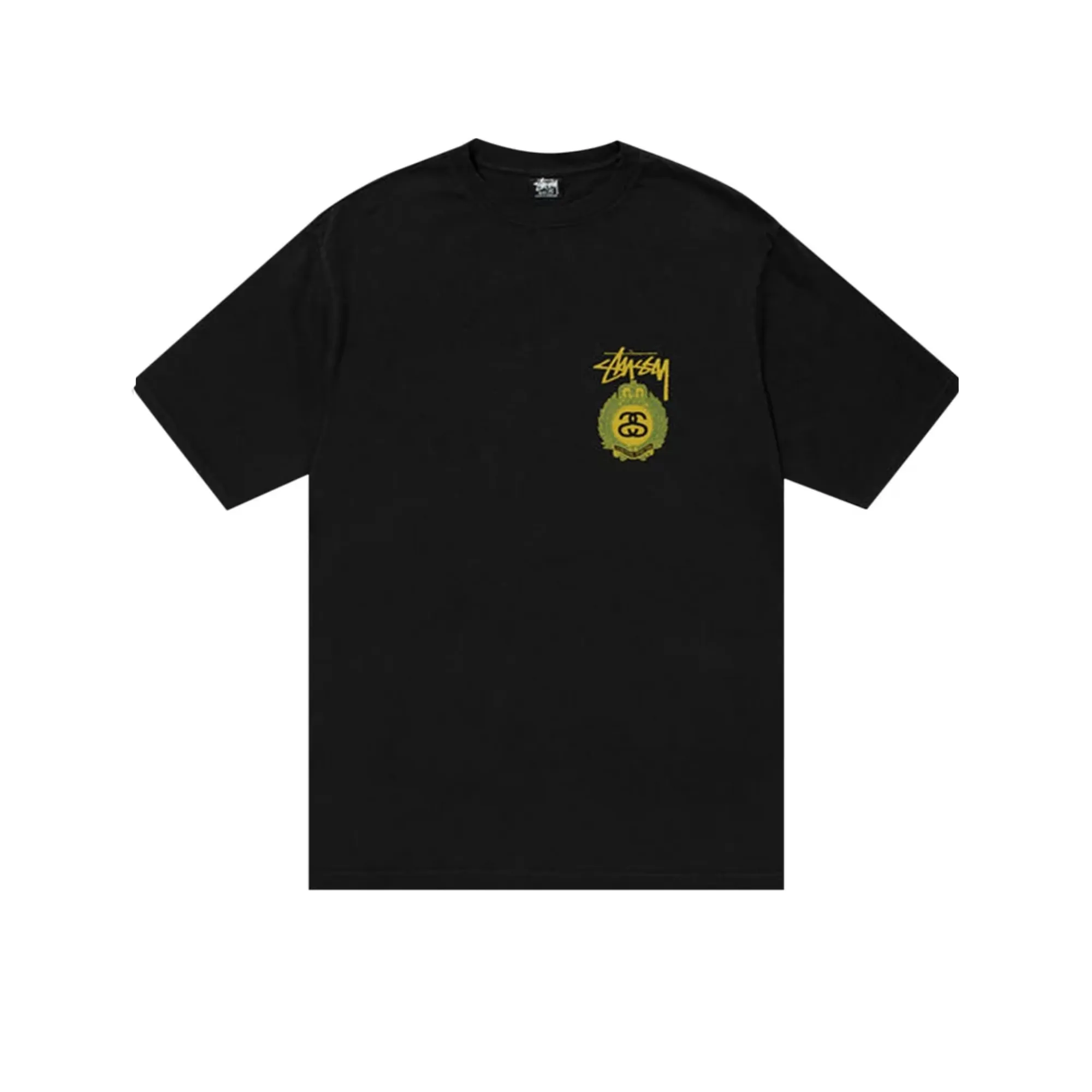 Stssy Crown Wreath Pigment T-shirt Black