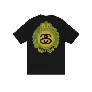Stssy Crown Wreath Pigment T-shirt Black