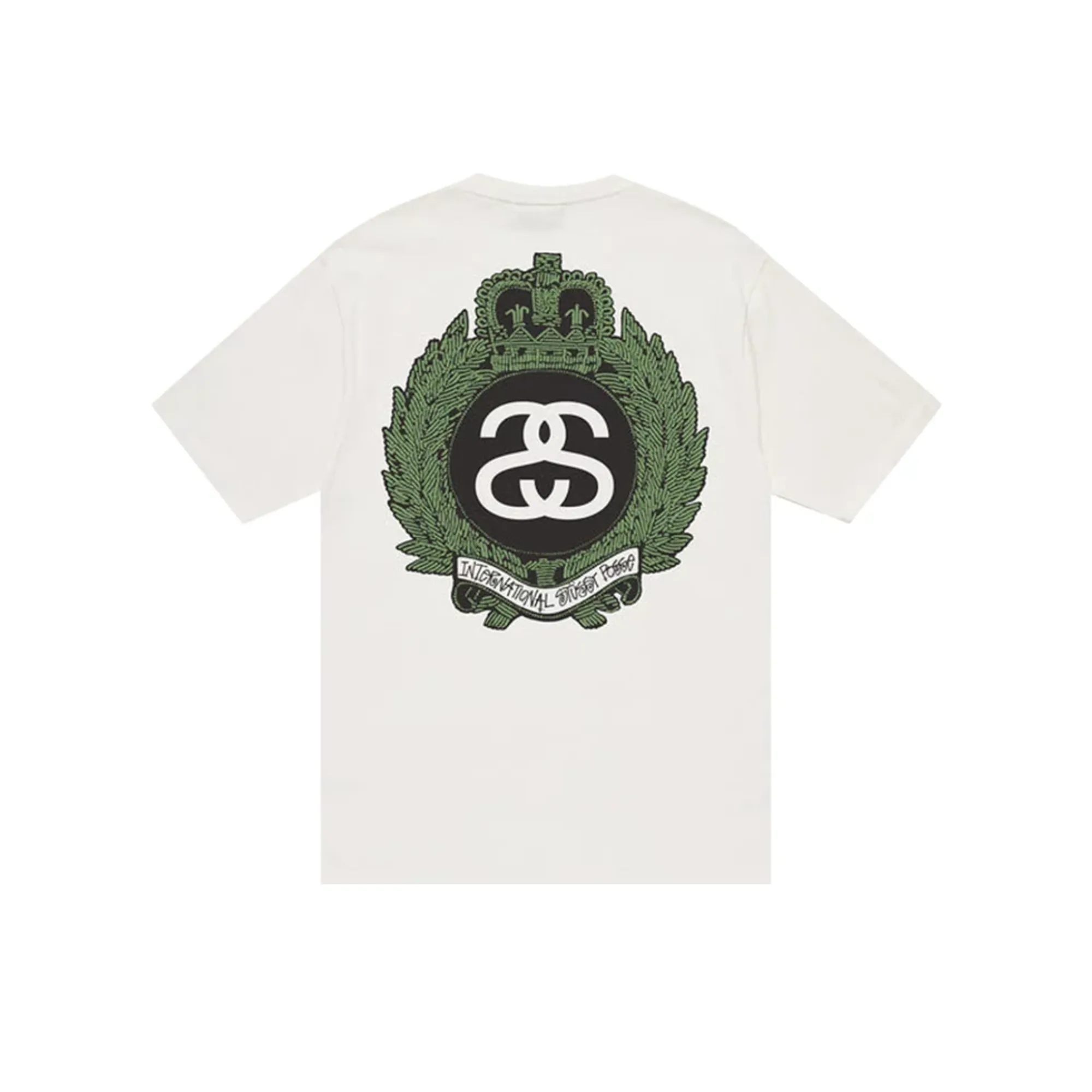 Stssy Crown Wreath Pigment T-shirt White