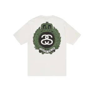 Stssy Crown Wreath Pigment T-shirt White