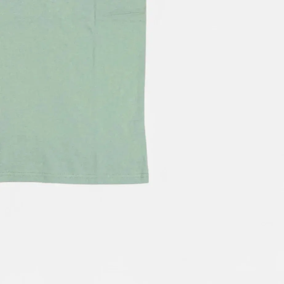 Stssy Designs Green And Yellow T-Shirt