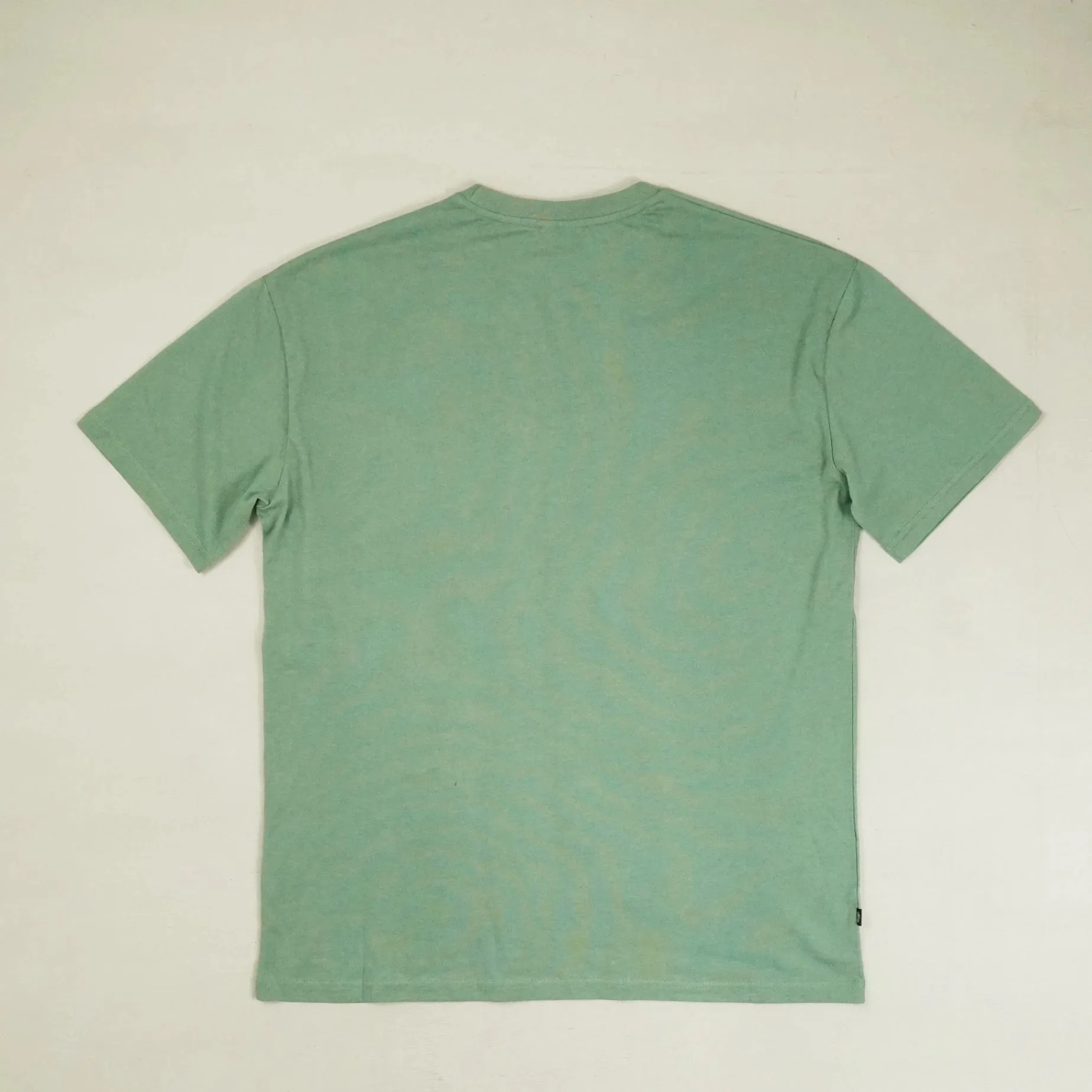 Stssy Embroidered Spellout Green T-shirt