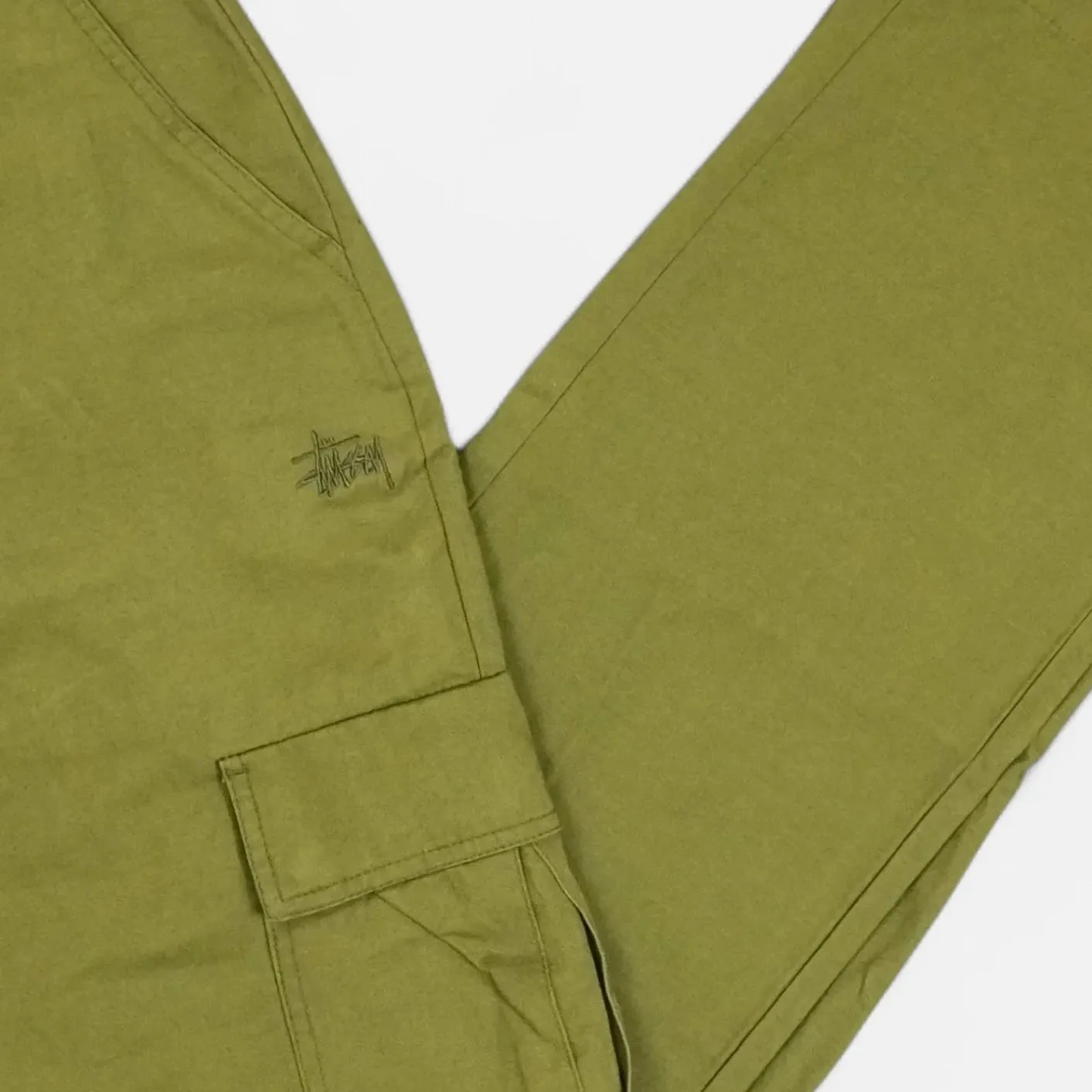 Stssy Green Cargo Pants Women's UK 6
