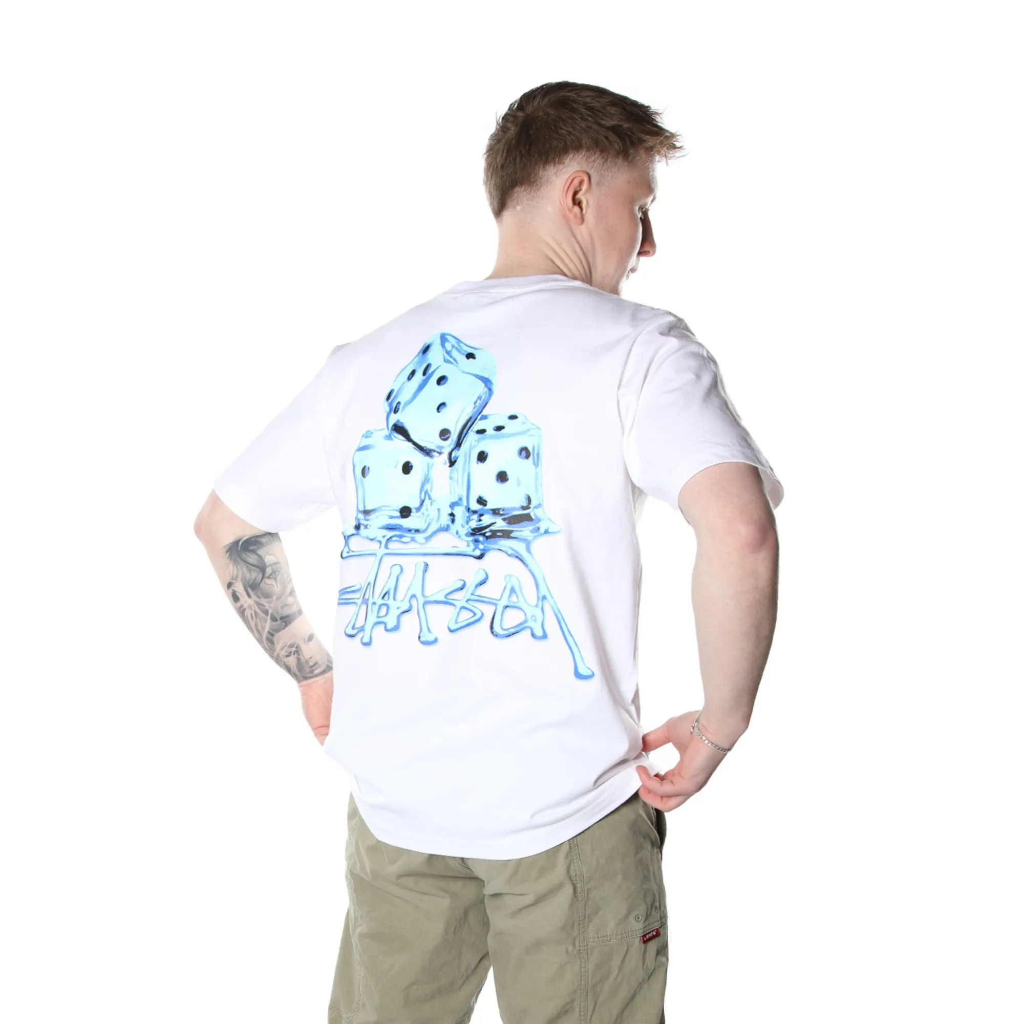 Stssy Melted T-shirt White