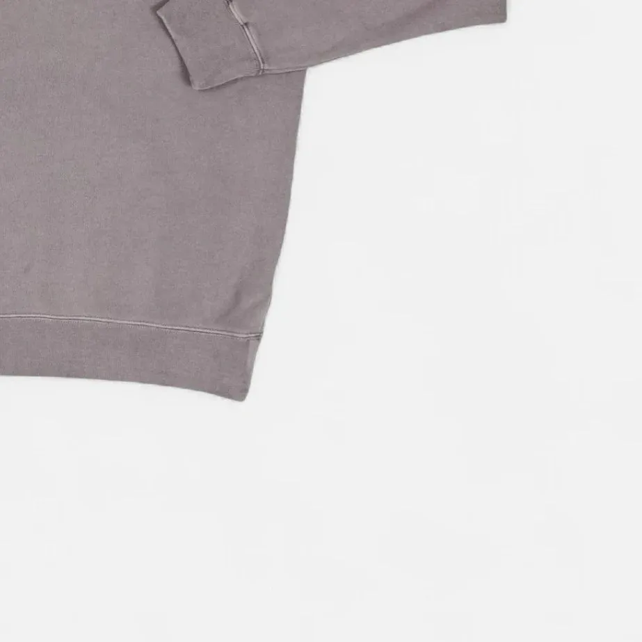 Stssy Purple Spellout Sweatshirt