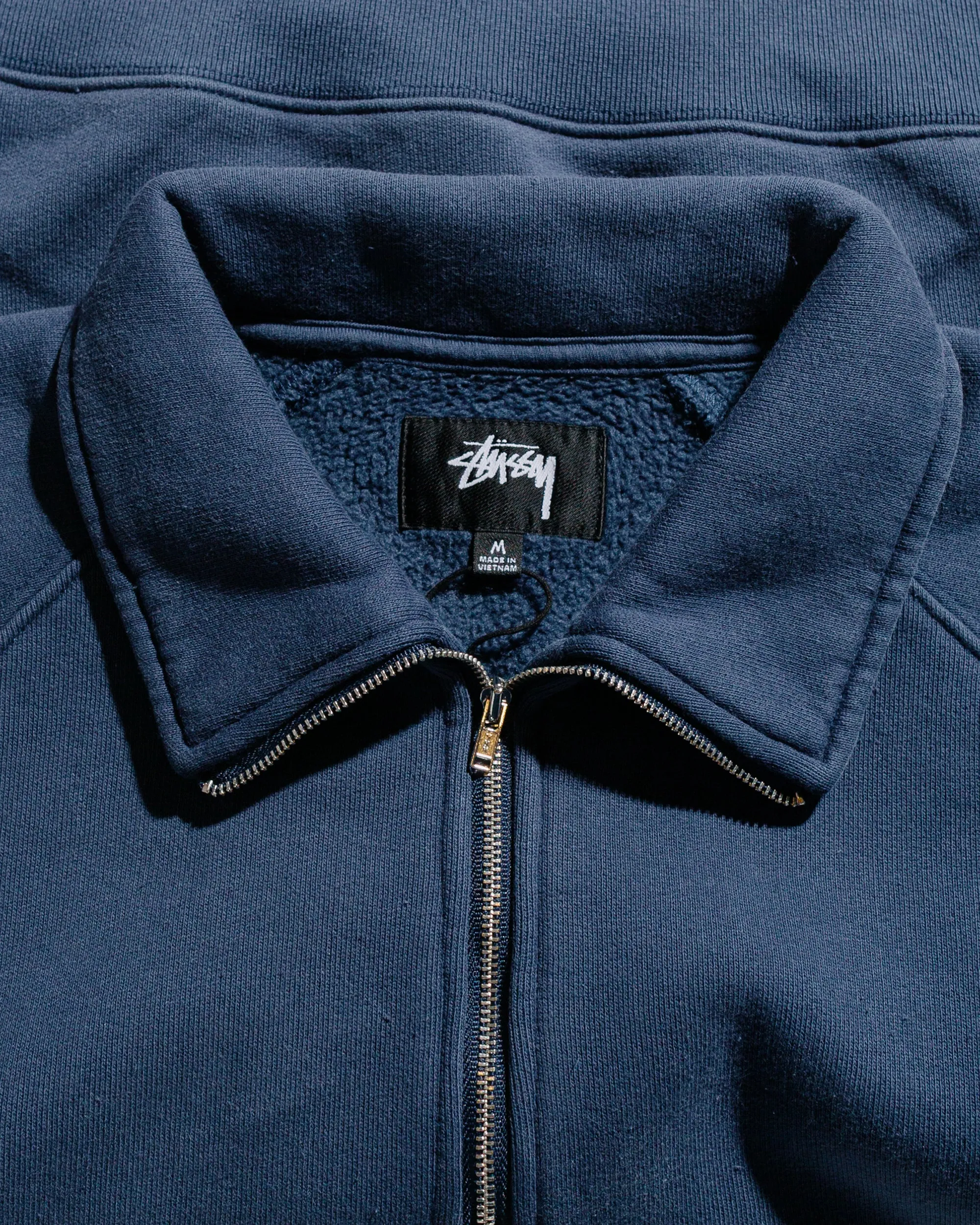 Stssy Relaxed Half Zip Navy