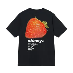 Stssy Strawberry T-shirt Black