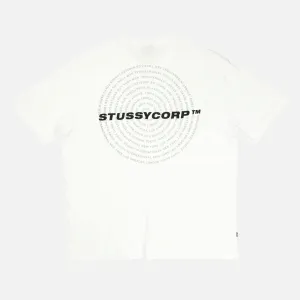 Stssy White Corp T-shirt