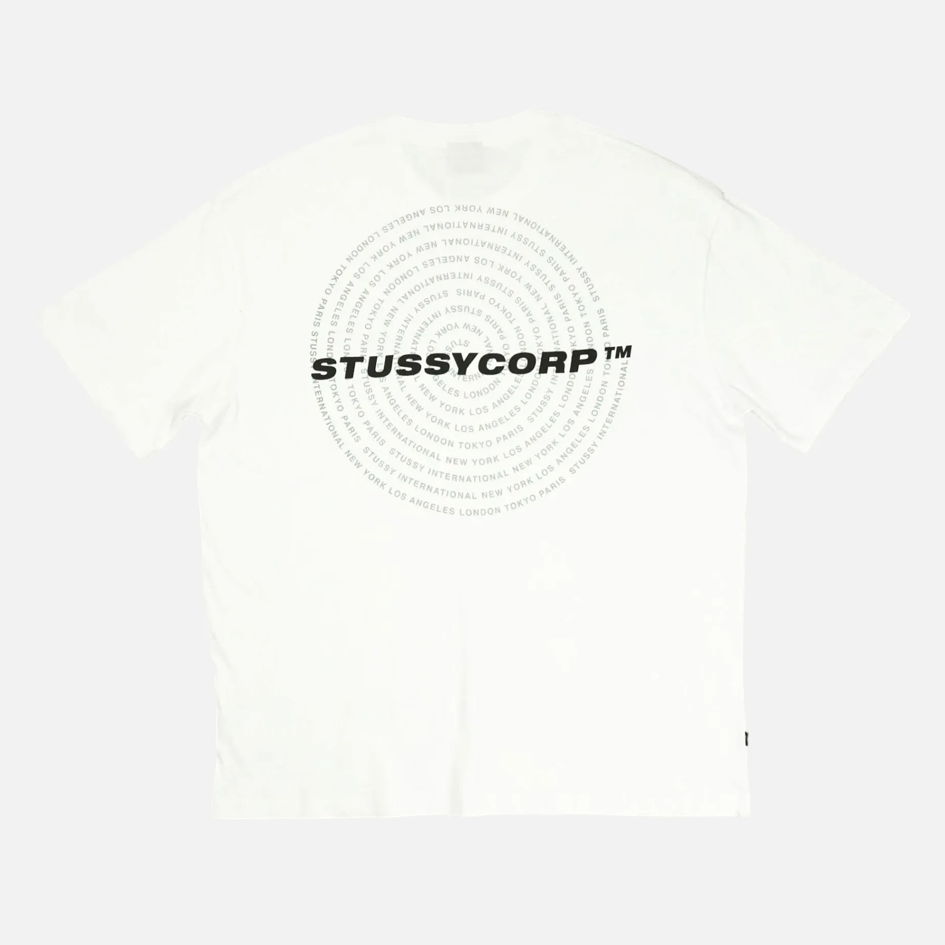 Stssy White Corp T-shirt