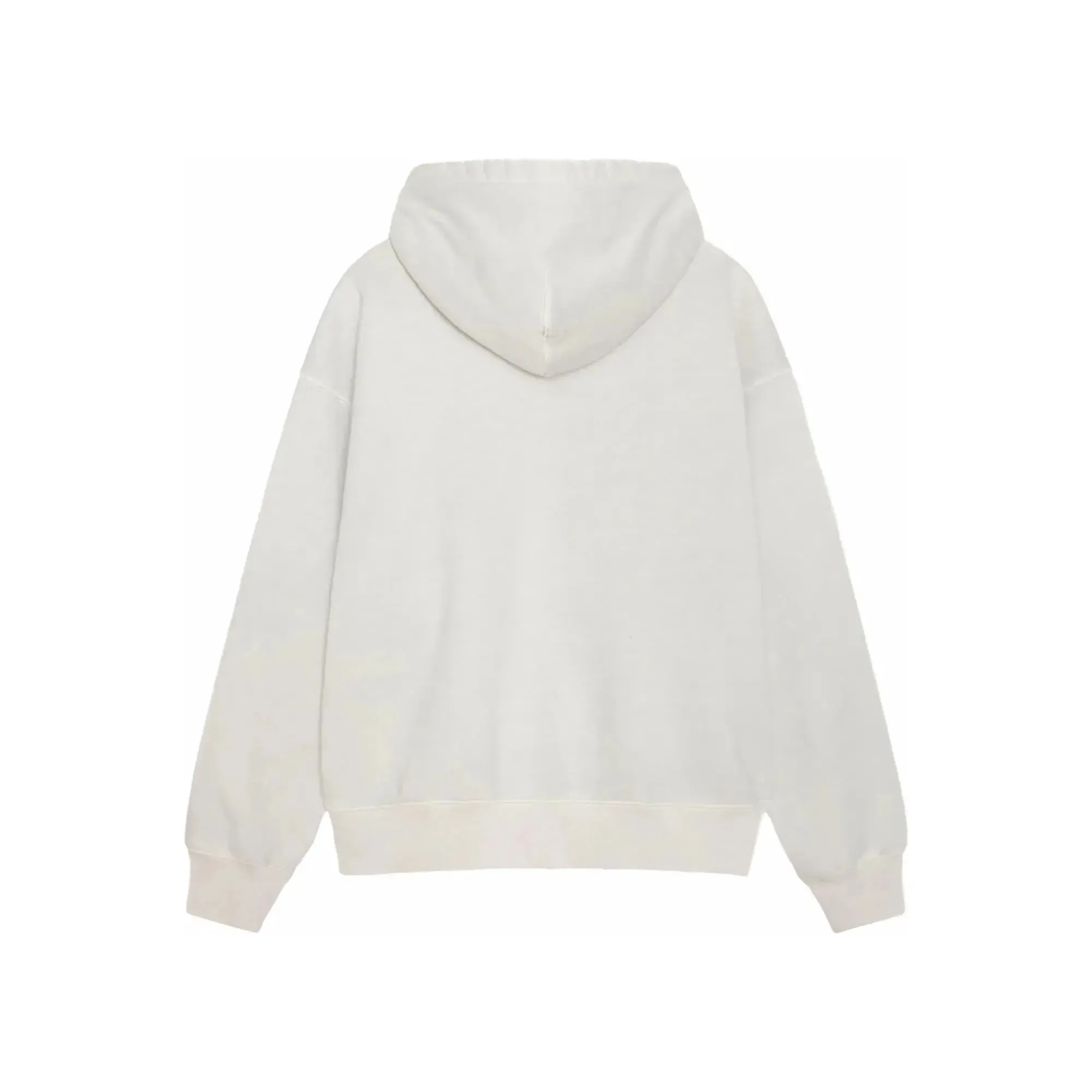 Stssy x Nike Pigment Dyed Fleece Zip Hoodie Light Bone