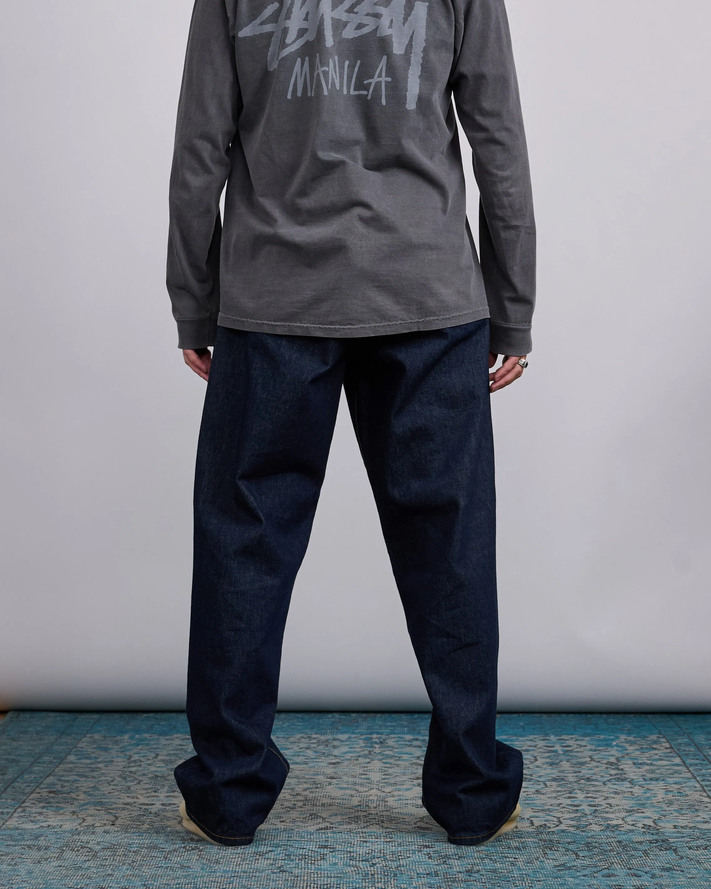 Stussy Big Ol Jean Denim Rinsed Indigo