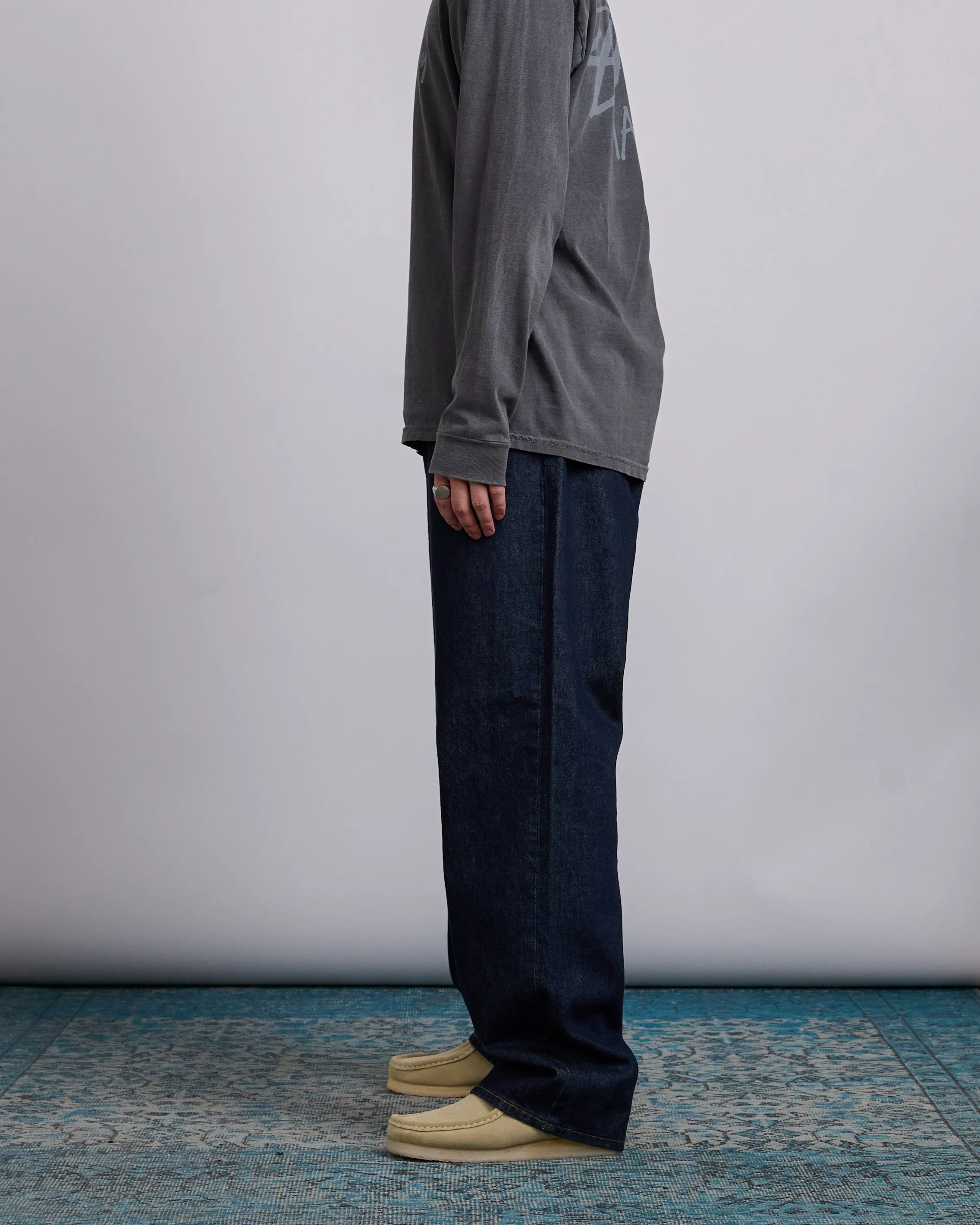 Stussy Big Ol Jean Denim Rinsed Indigo
