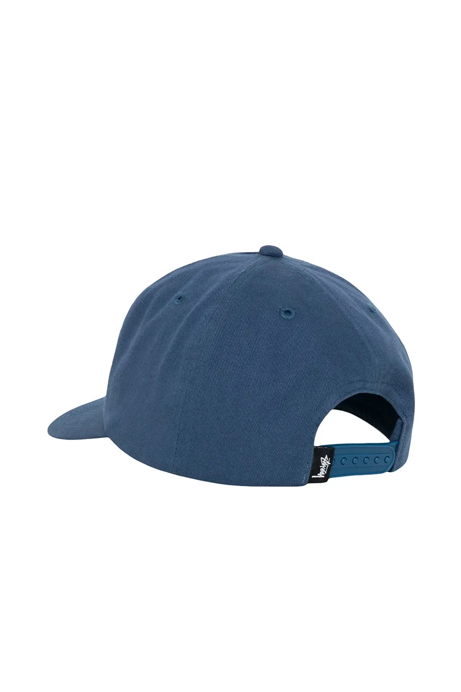 Stussy Big Stock Mid Depth Hat 'Deep Blue'