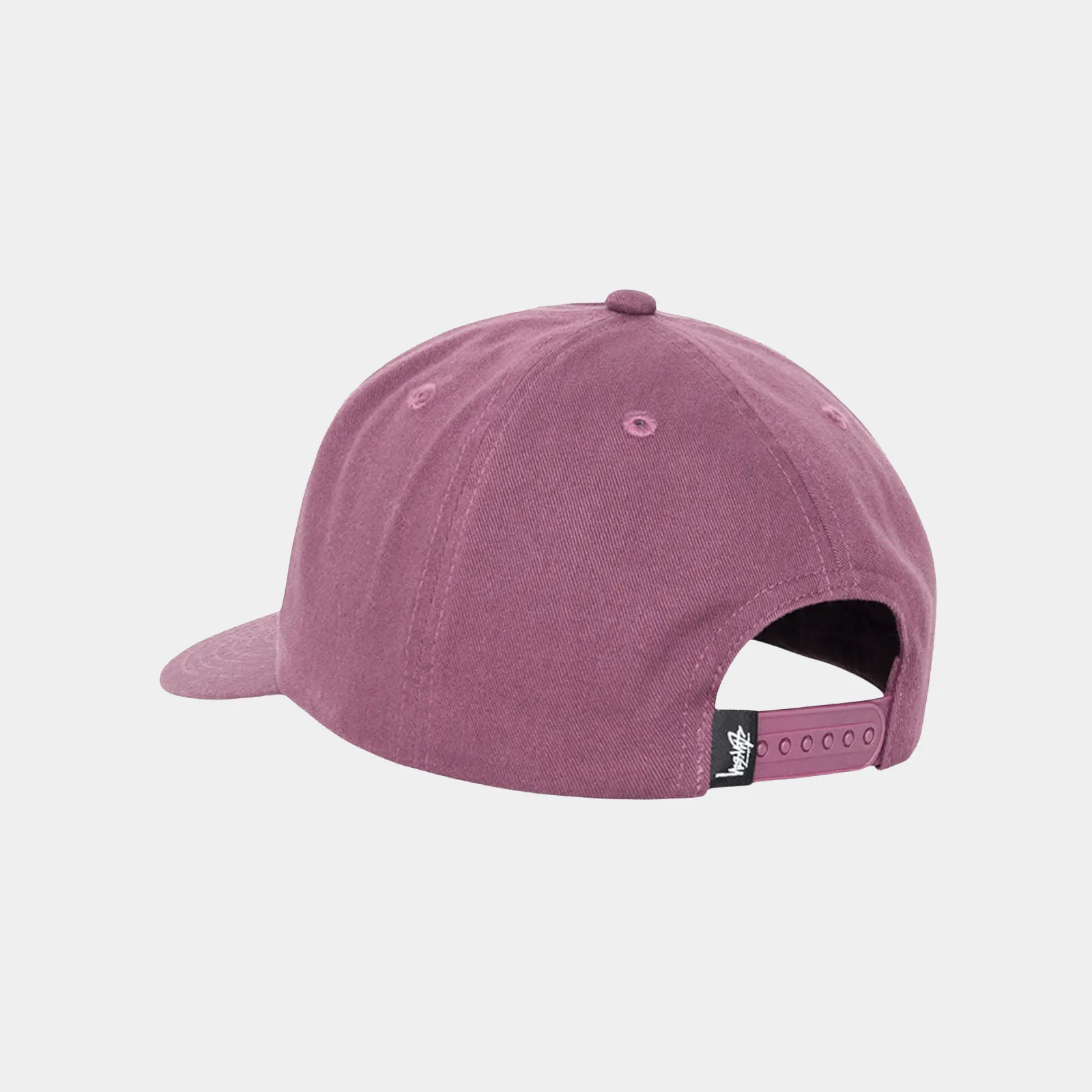 STUSSY BIG STOCK MID DEPTH HAT - PLUM