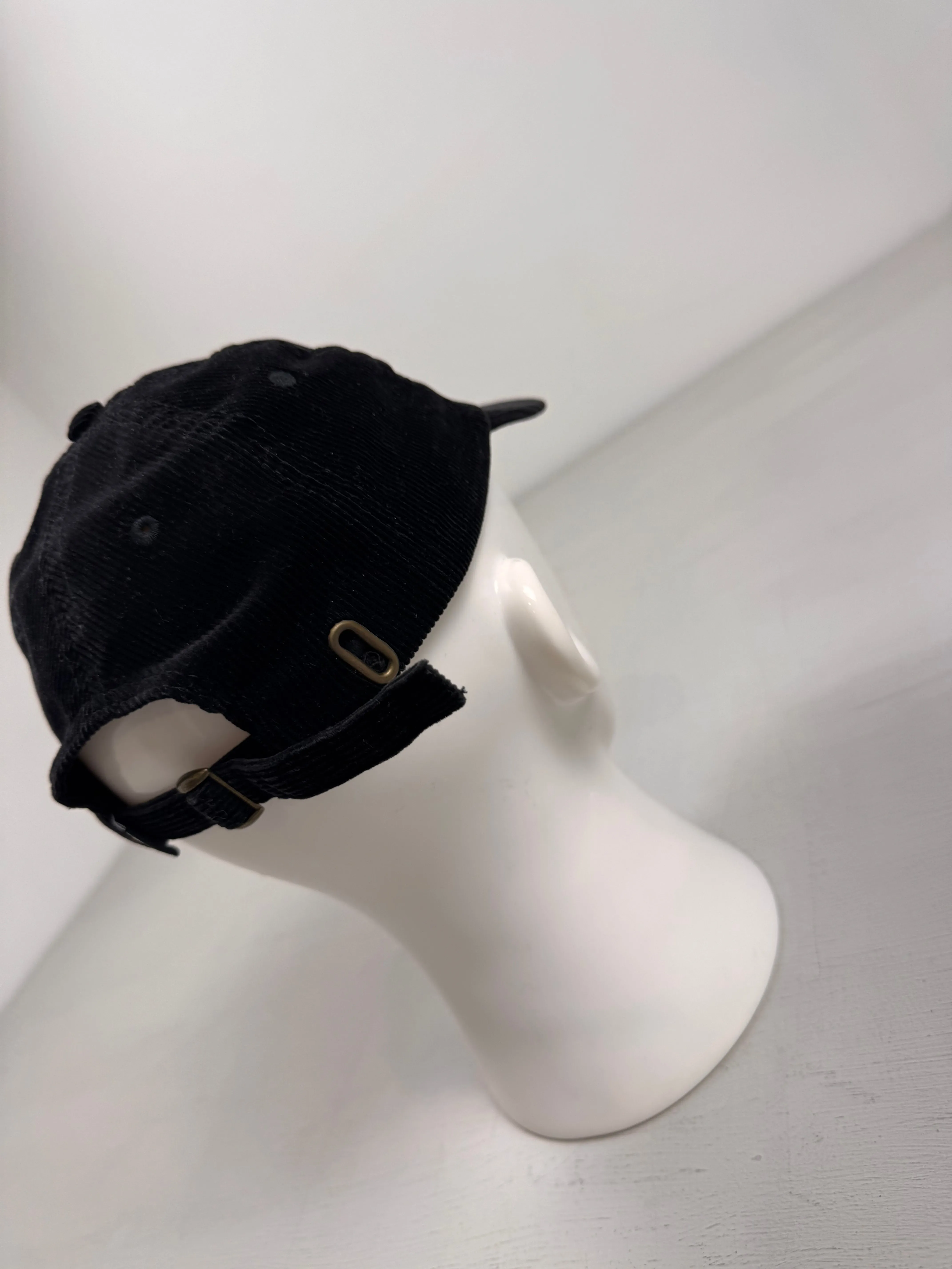 Stussy Black Cord Cap