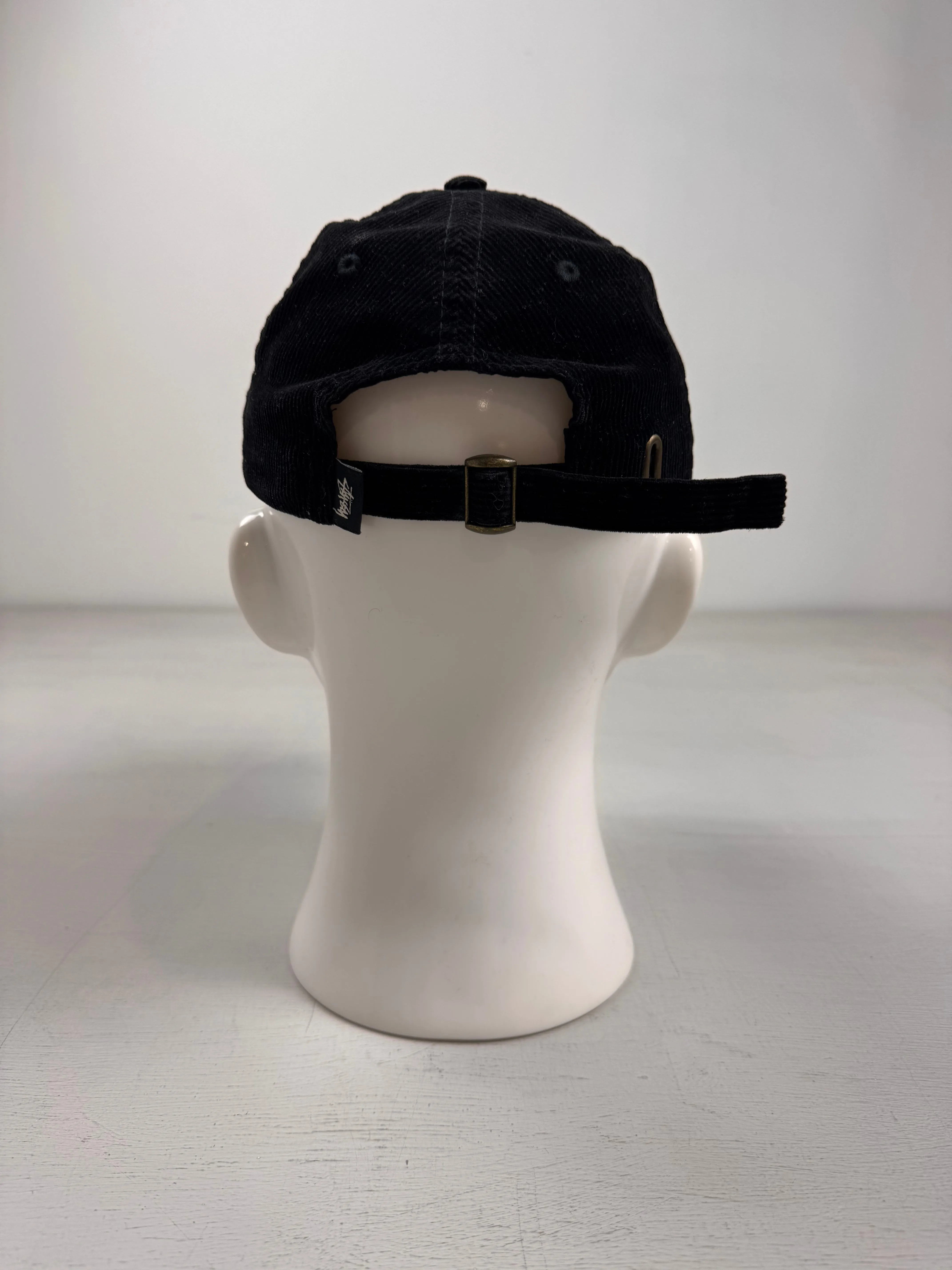 Stussy Black Cord Cap