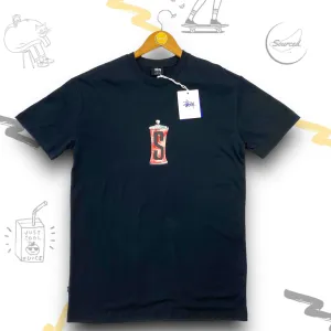 Stussy Black Spray Can T-shirt