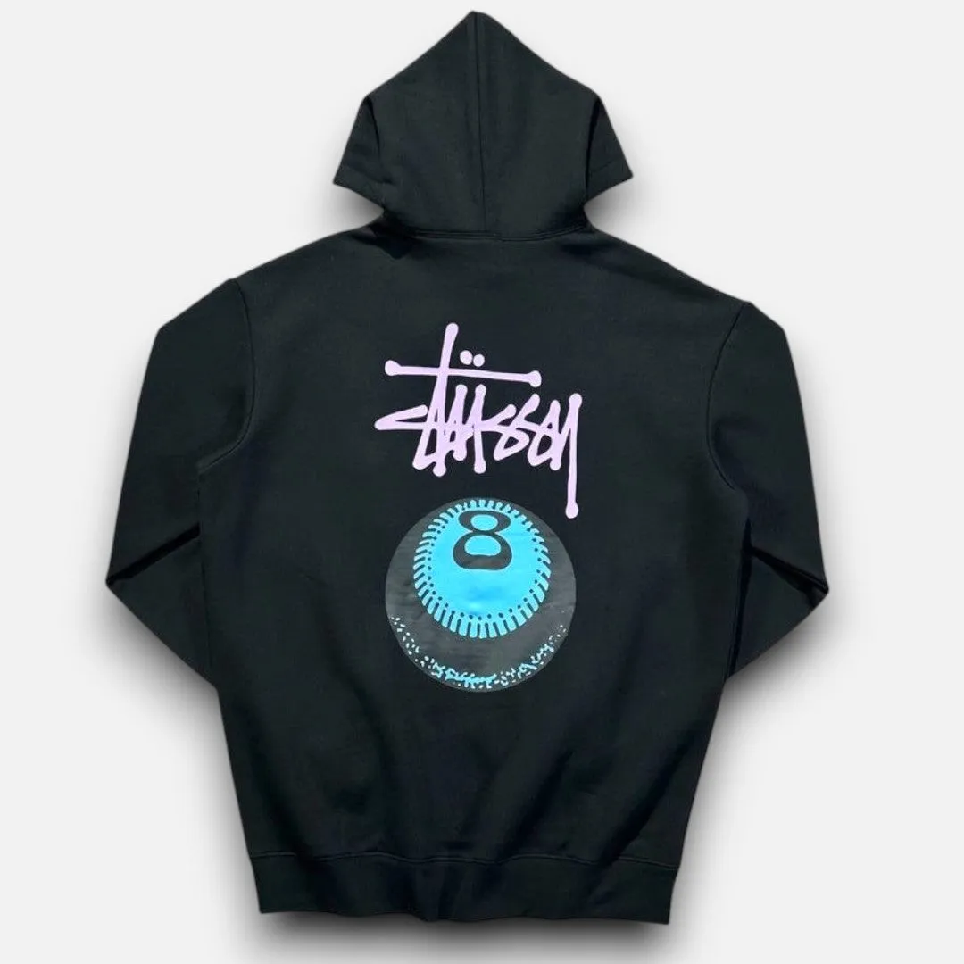 Stussy Blue 8Ball Graphic Hoodie