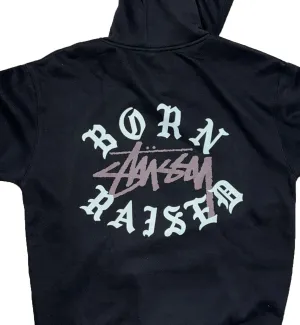 Stussy Born x Raised Hoodie (Black)