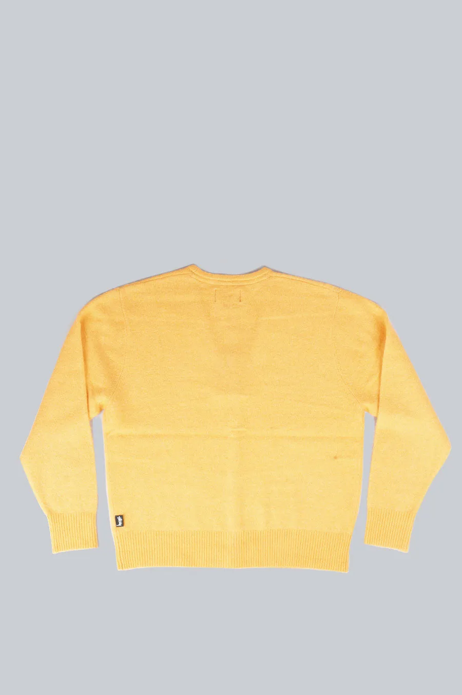 STUSSY BRUSHED CARDIGAN PEACH