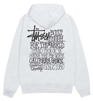 Stussy California Grown Hoodie (Ash Heather)