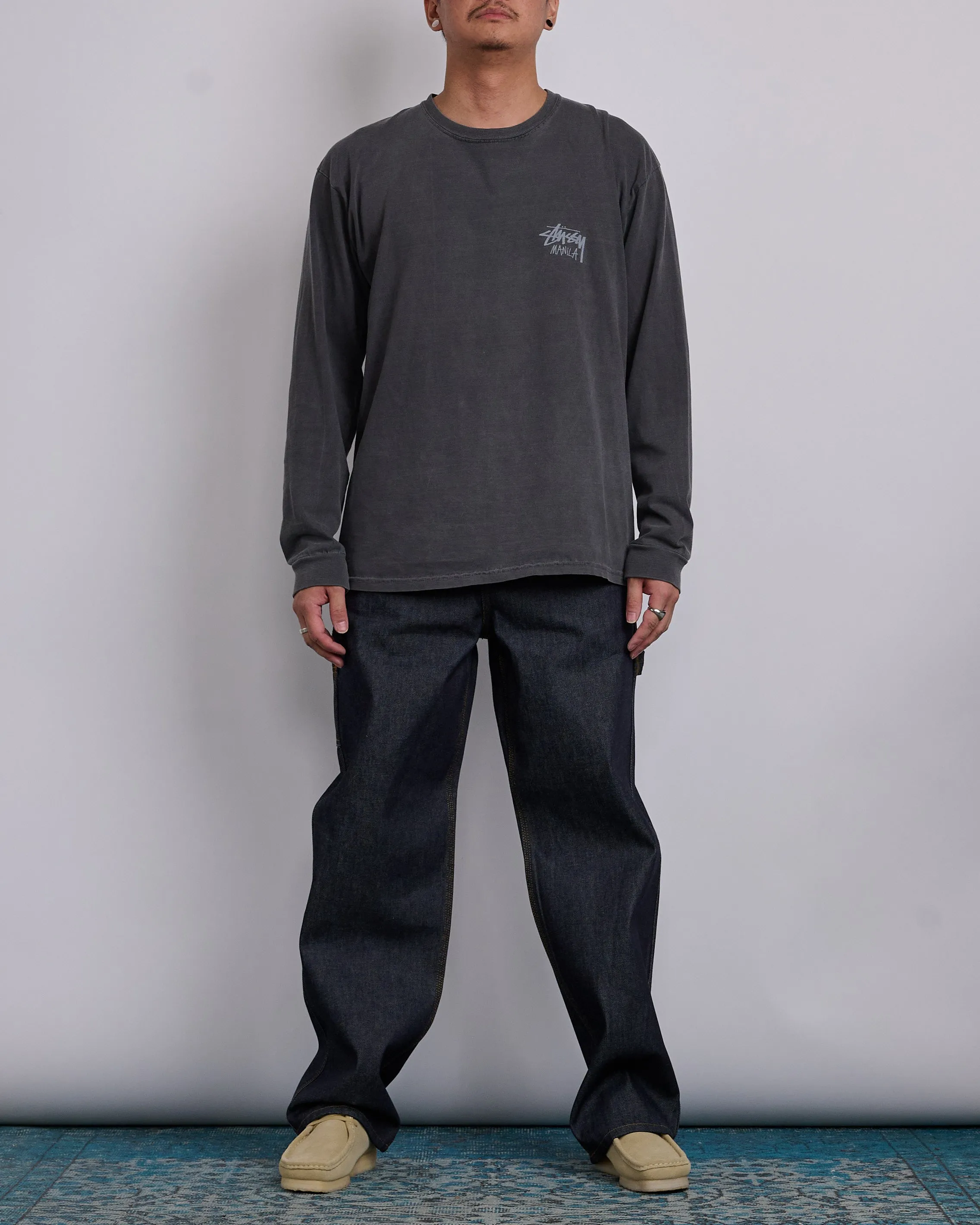 Stussy Carpenter Pant Denim Raw Indigo