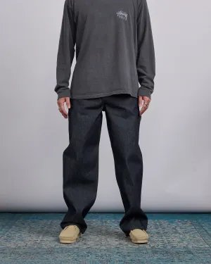Stussy Carpenter Pant Denim Raw Indigo