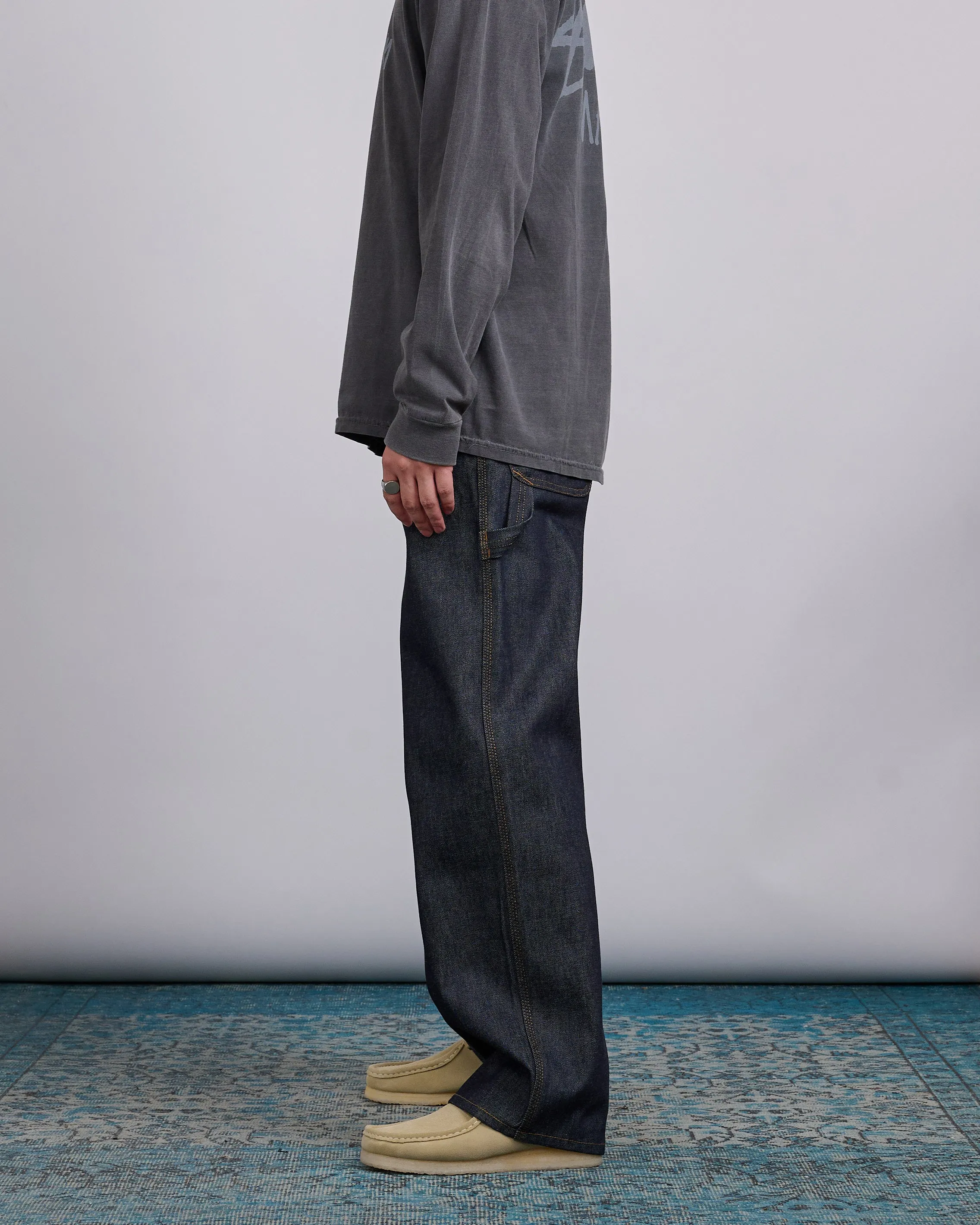 Stussy Carpenter Pant Denim Raw Indigo