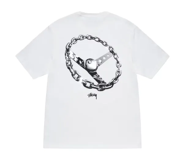 Stussy Chain-Link Tee White