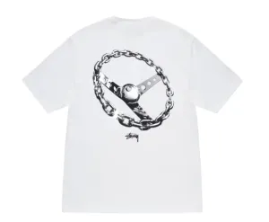 Stussy Chain-Link Tee White