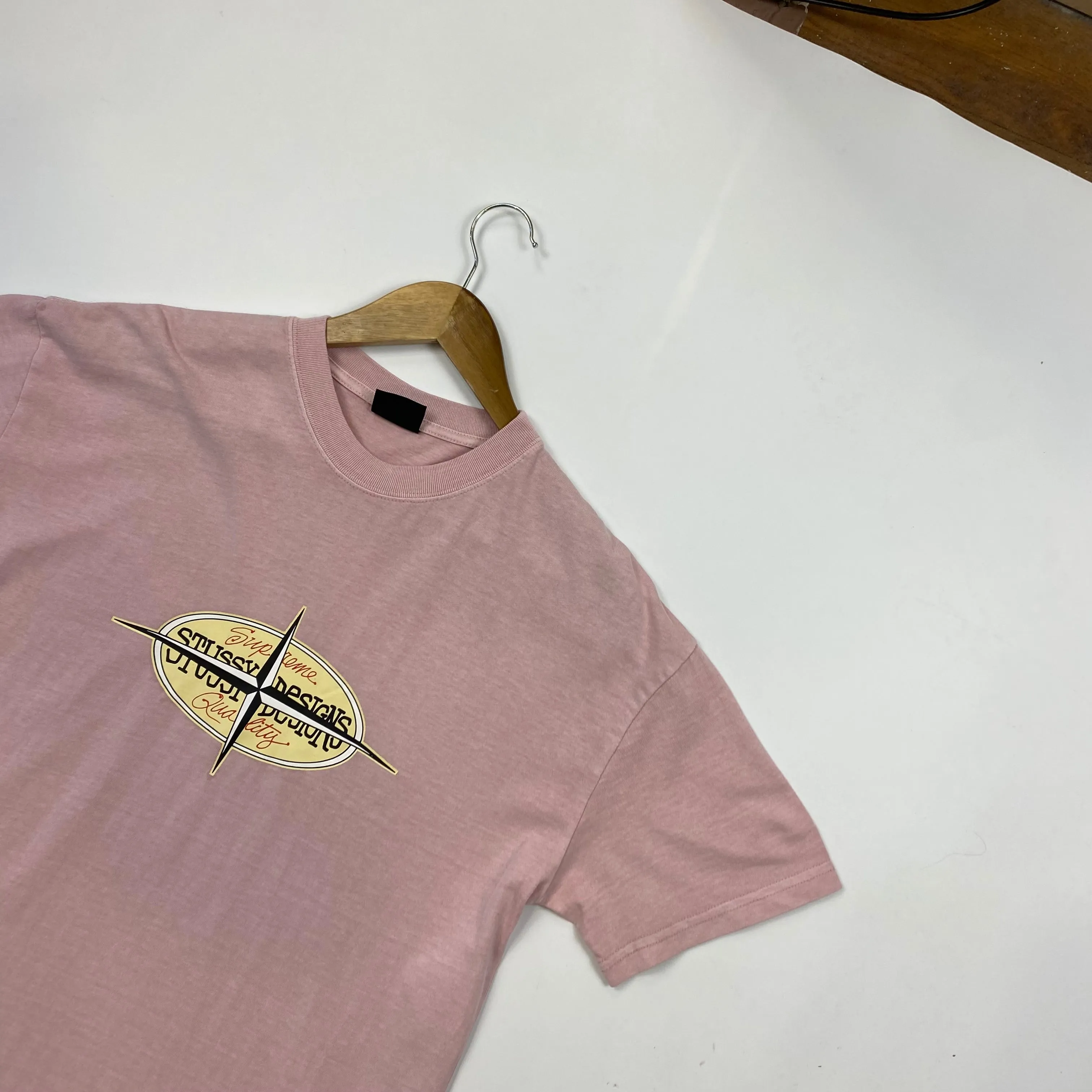 Stussy Designs Pink T-shirt