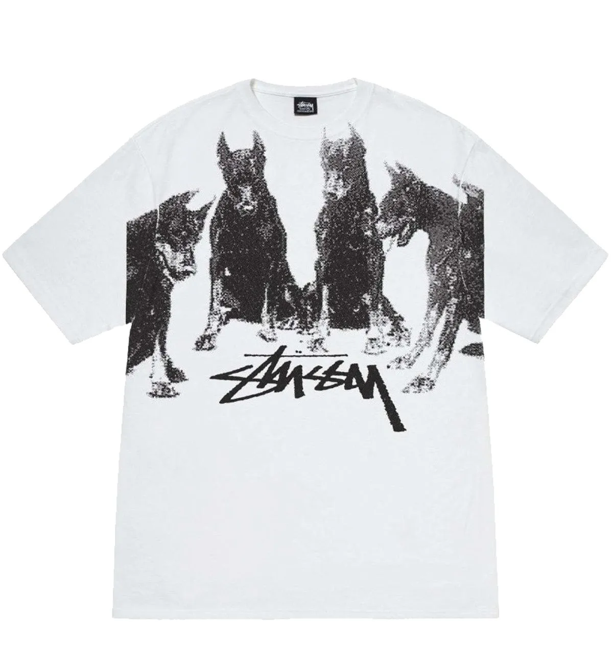 Stussy Doberman Tee (White)