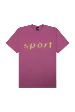 Stussy Dot Sport Tee 'Berry'