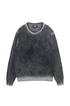 Stussy Faded Cotton Crew 'Black'