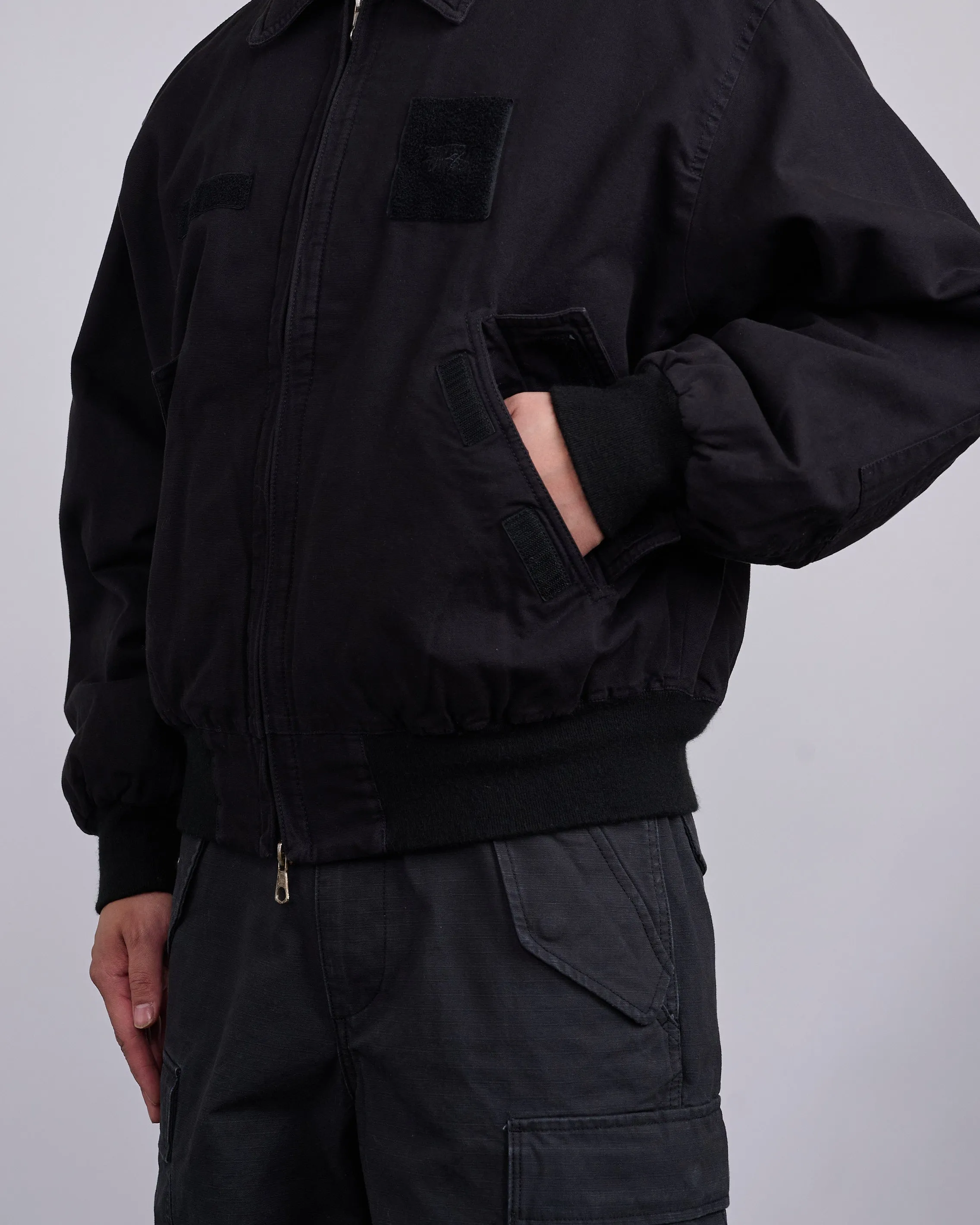 Stussy Flight Bomber Jacket Black