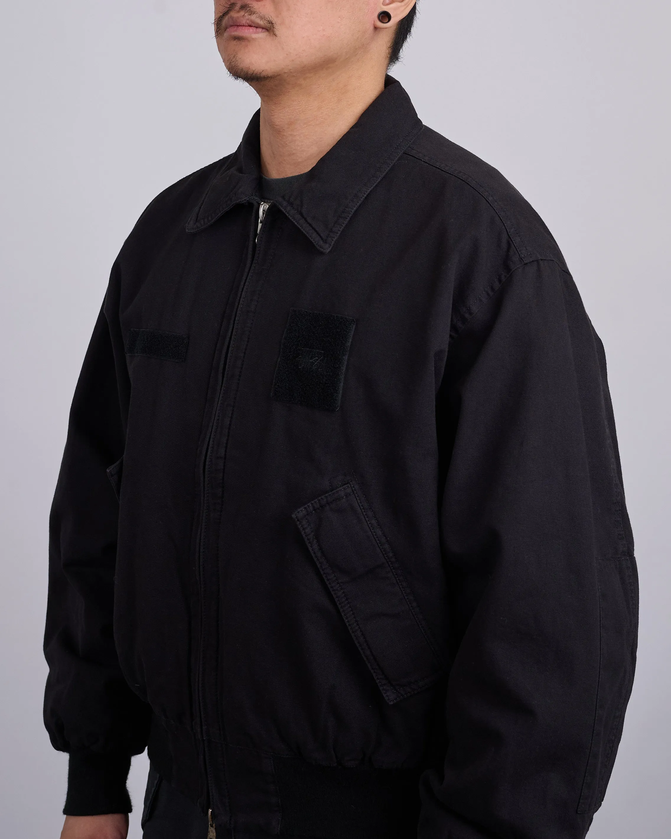 Stussy Flight Bomber Jacket Black