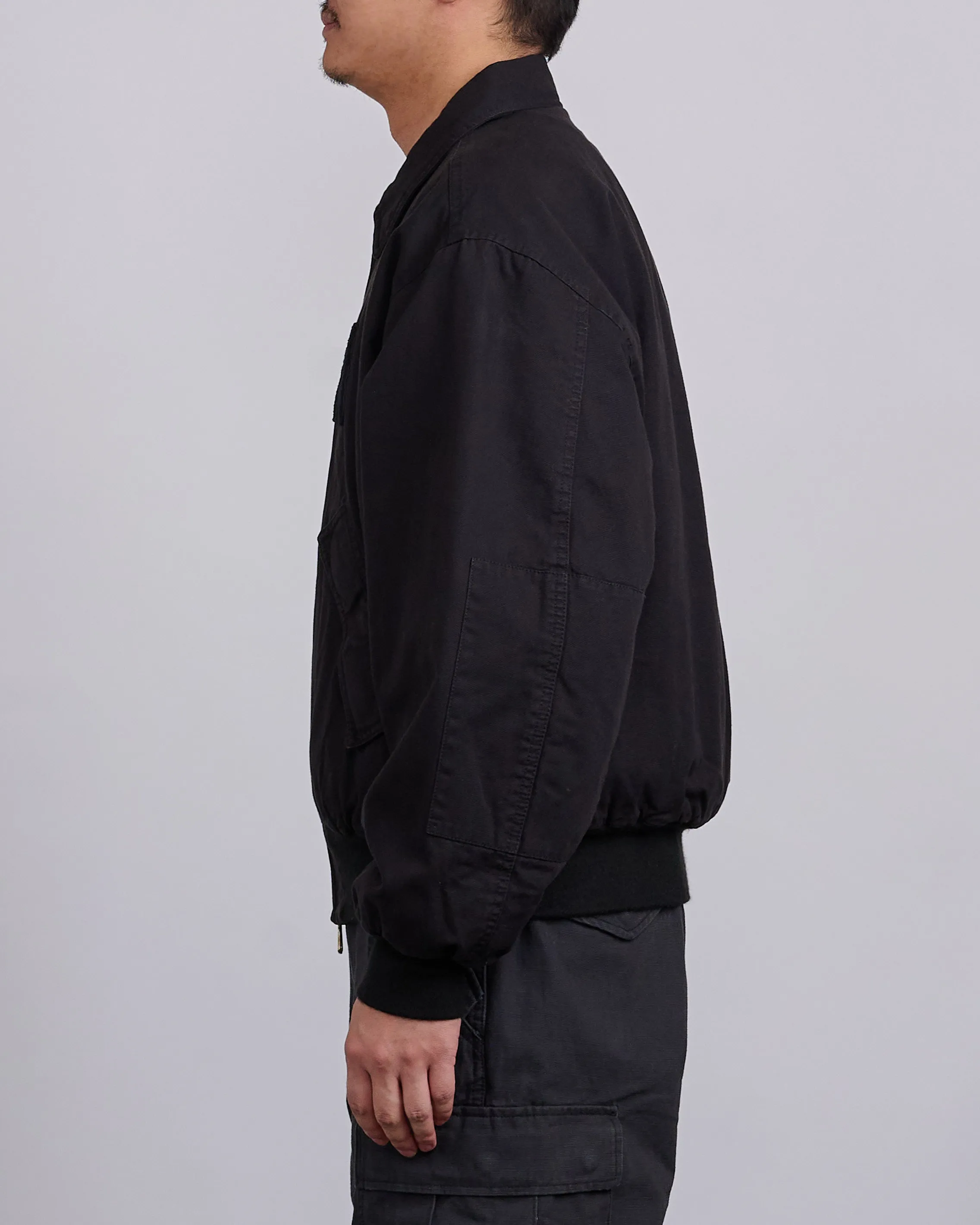 Stussy Flight Bomber Jacket Black