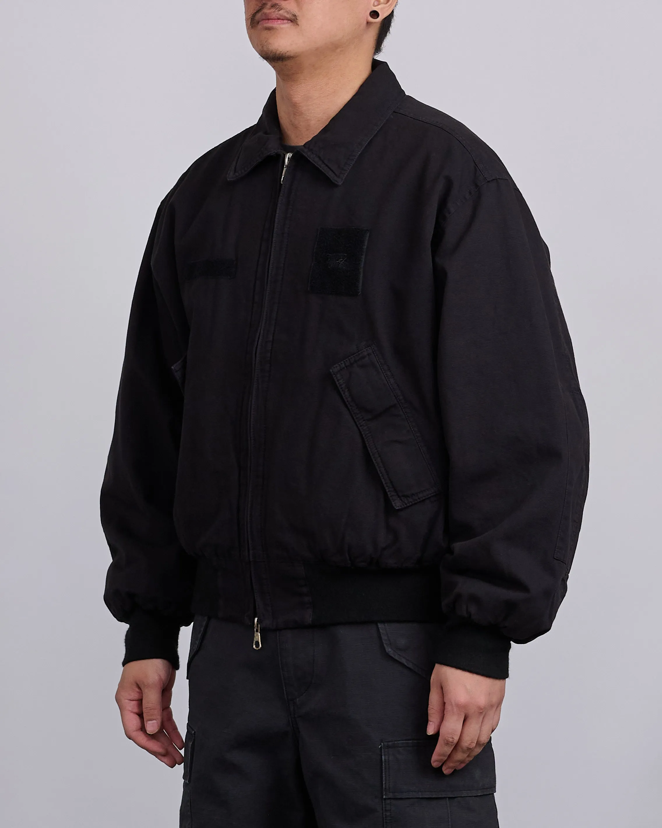 Stussy Flight Bomber Jacket Black