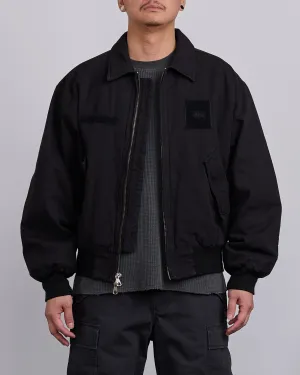 Stussy Flight Bomber Jacket Black