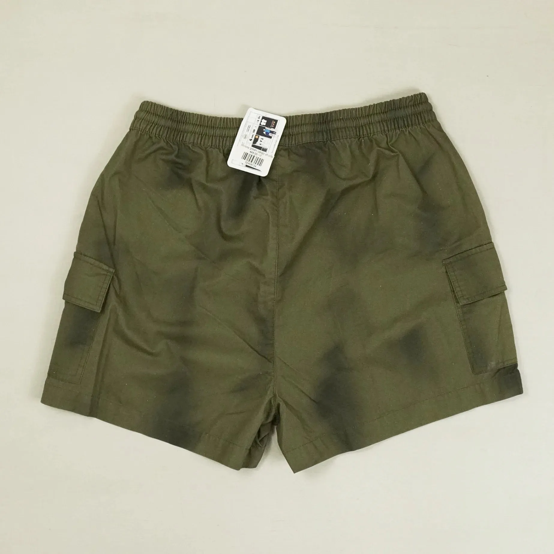 Stussy Green Cargo Shorts Womens (uk12)