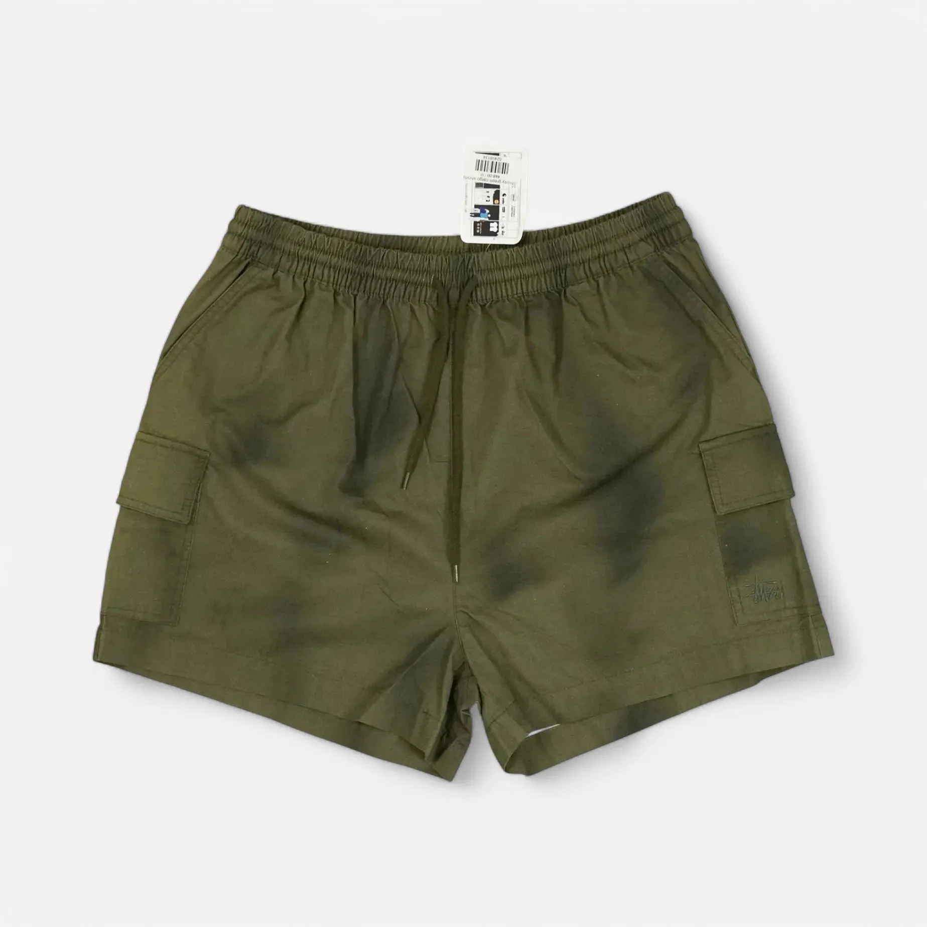 Stussy Green Cargo Shorts Womens (uk12)