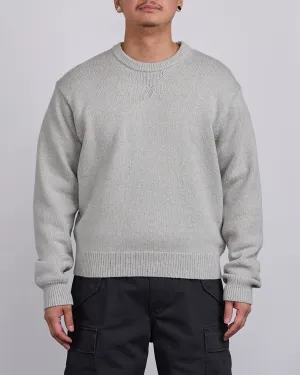 Stussy Handwritten Sweater Heather Grey