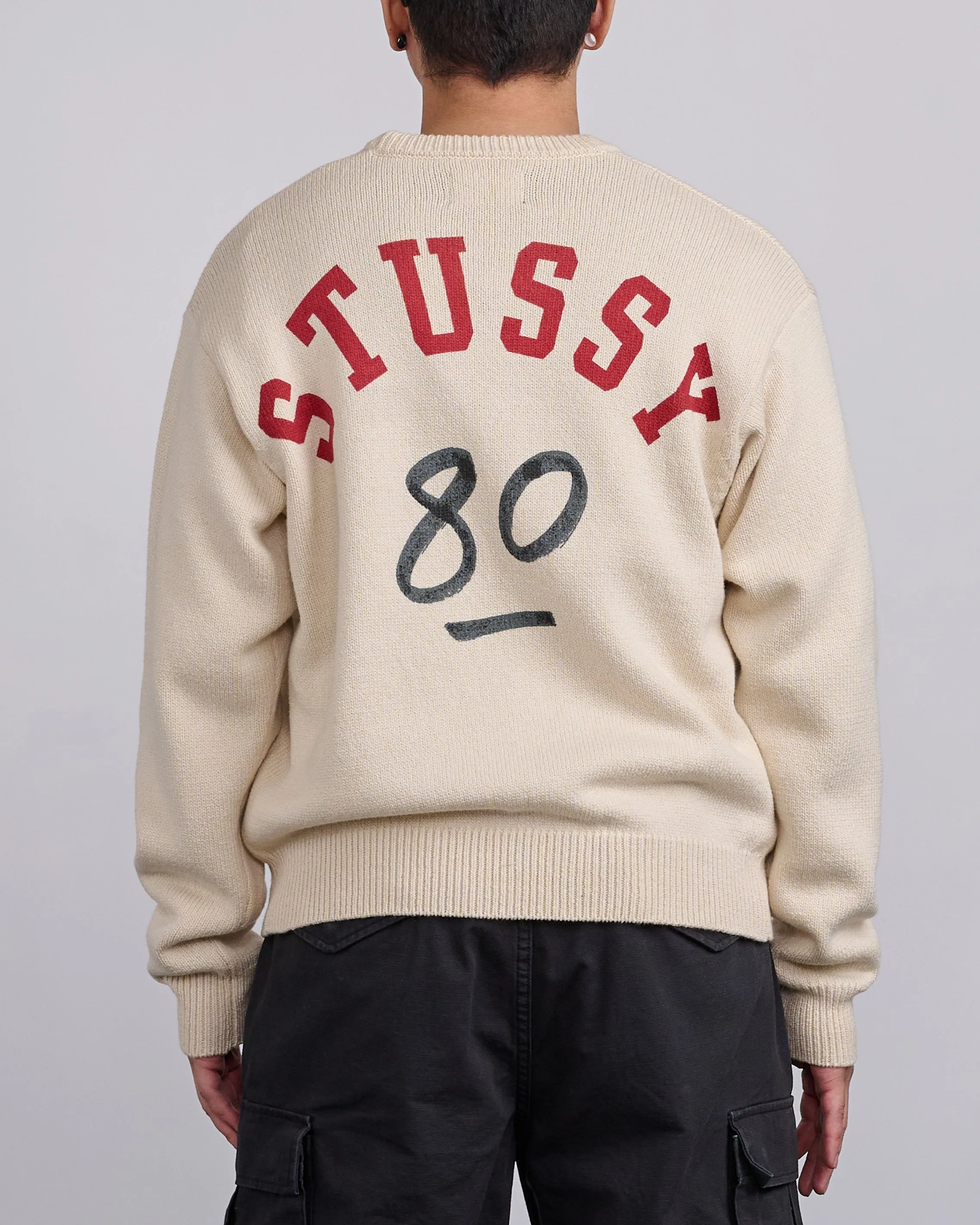 Stussy Handwritten Sweater Natural
