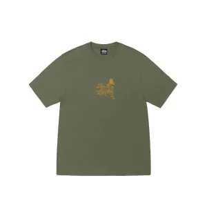 Stussy In Bloom Tee 'Olive'