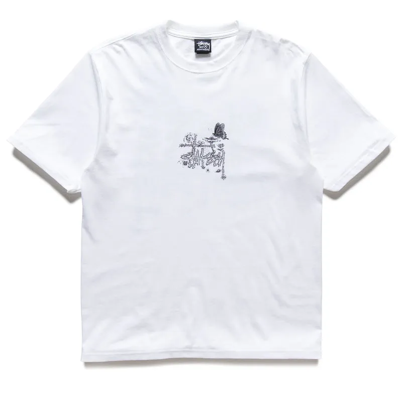 Stussy In Bloom Tee - White