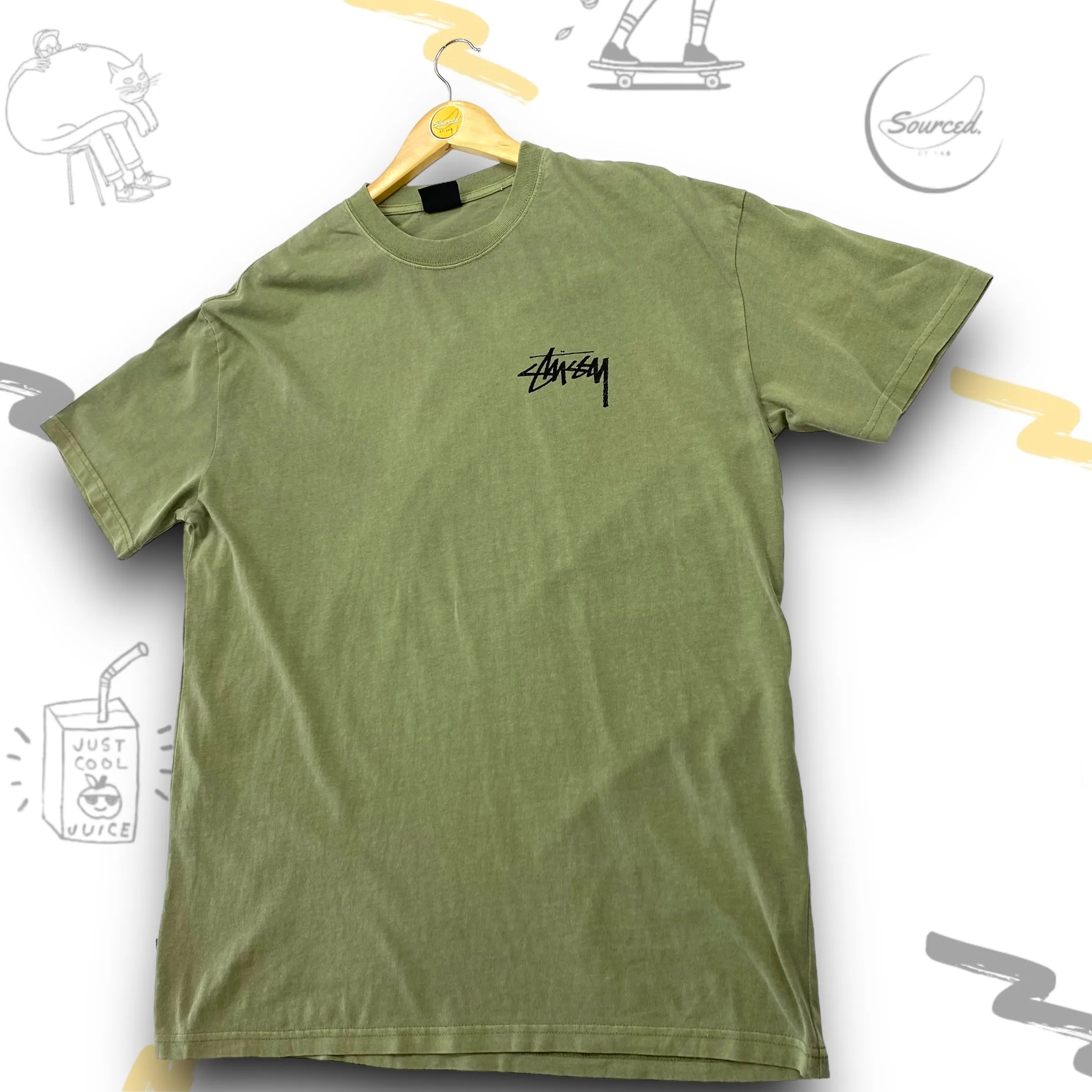 Stussy International Green T-shirt