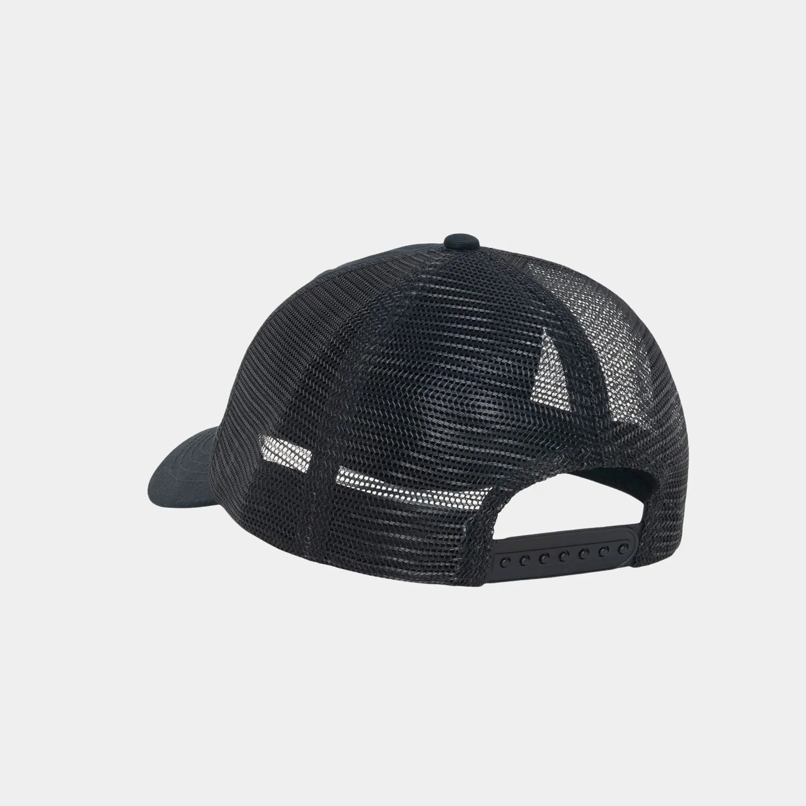 STUSSY LOW PROFILE ATHLETIC TRUCKER HAT - BLACK